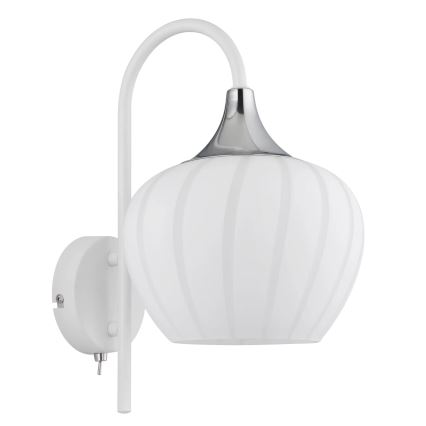 Globo - Sienas lampa 1xE27/40W/230V balta