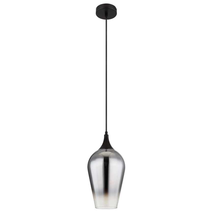 Globo - Lustra ar auklu 1xE27/60W/230V d. 18 cm melna