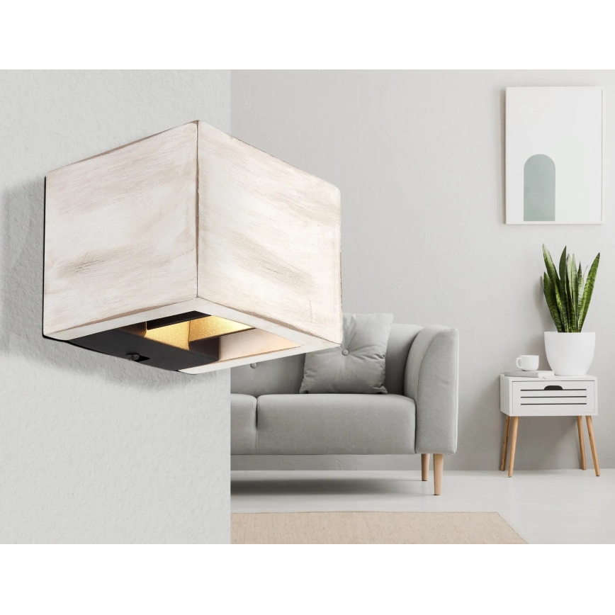 Globo - LED Sienas lampa LED/8W/230V krēmkrāsa