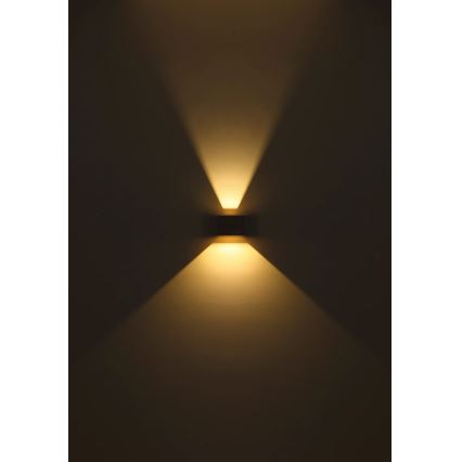 Globo - LED Sienas lampa LED/8W/230V brūna