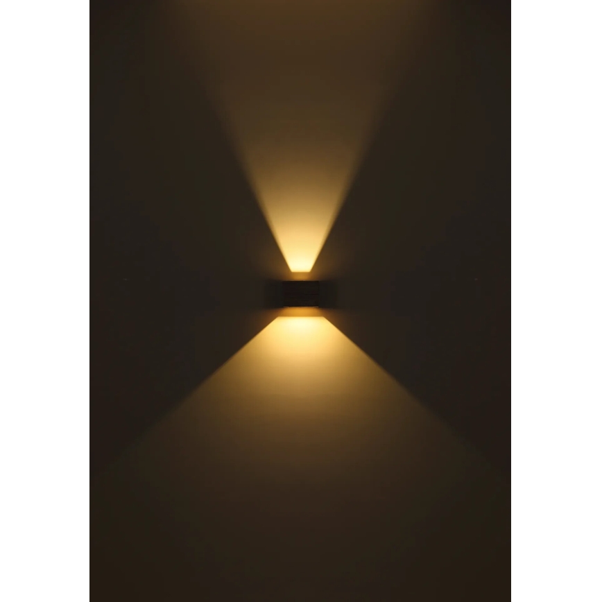 Globo - LED Sienas lampa LED/8W/230V brūna