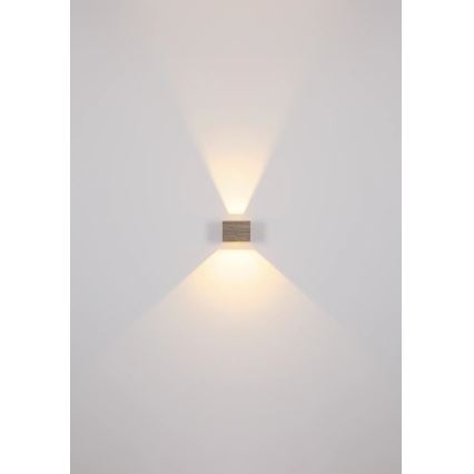 Globo - LED Sienas lampa LED/8W/230V brūna