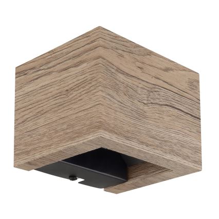 Globo - LED Sienas lampa LED/8W/230V brūna