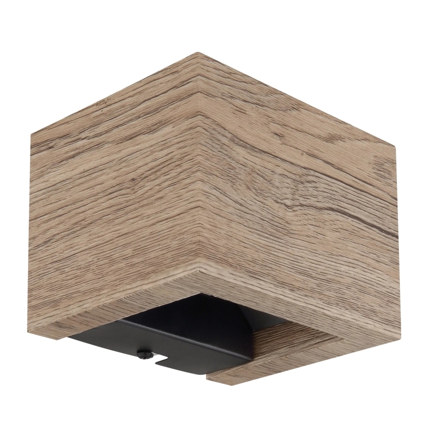 Globo - LED Sienas lampa LED/8W/230V brūna