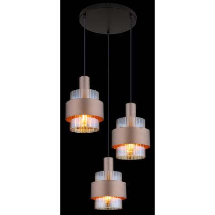 Globo - Lustra ar auklu 3xE27/60W/230V d. 45 cm