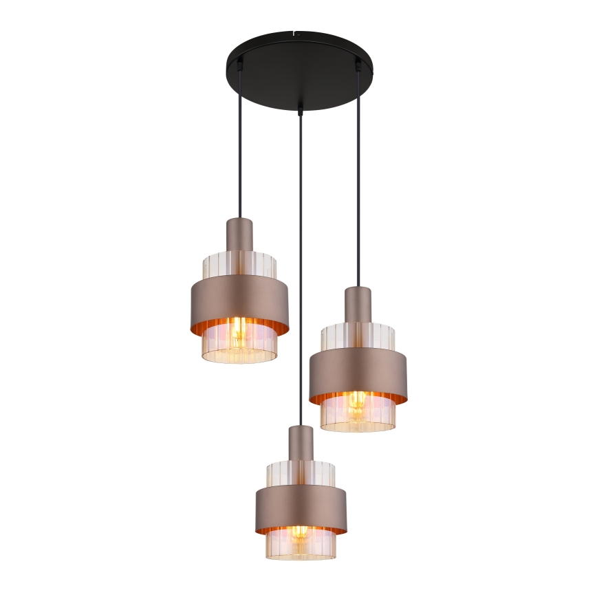 Globo - Lustra ar auklu 3xE27/60W/230V d. 45 cm