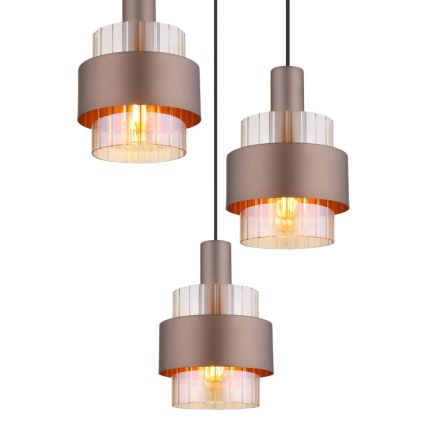 Globo - Lustra ar auklu 3xE27/60W/230V d. 45 cm