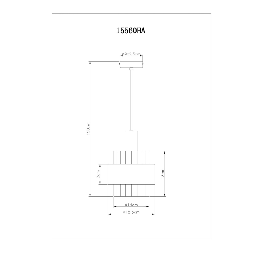 Globo - Lustra ar auklu 1xE27/60W/230V d. 18,5 cm
