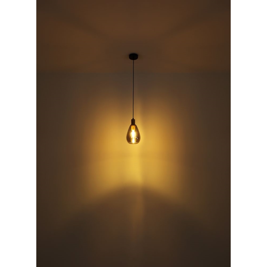 Globo - Lustra ar auklu 1xE27/40W/230V misiņš