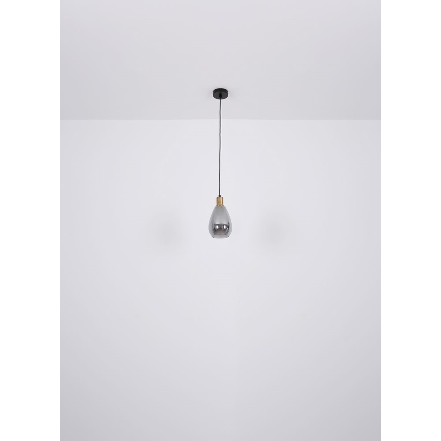 Globo - Lustra ar auklu 1xE27/40W/230V misiņš