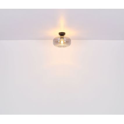 Globo - Virsapmetuma lustra 1xE27/40W/230V d. 28 cm pelēka