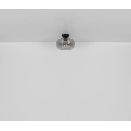 Globo - Virsapmetuma lustra 1xE27/40W/230V d. 28 cm pelēka