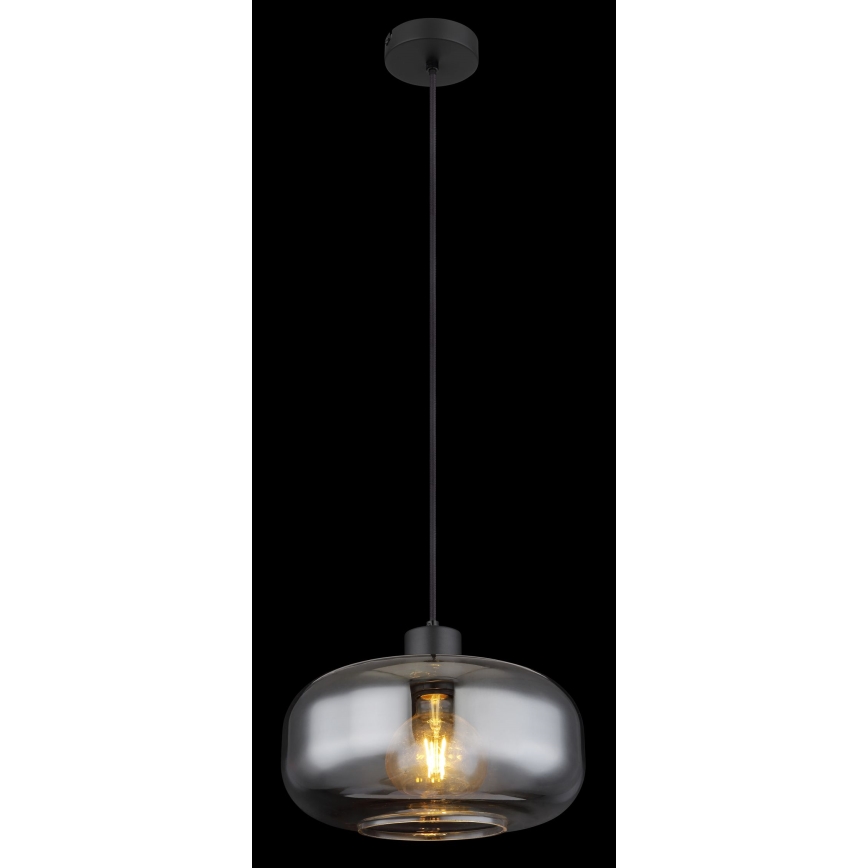 Globo - Lustra ar auklu 1xE27/40W/230V d. 28 cm pelēka