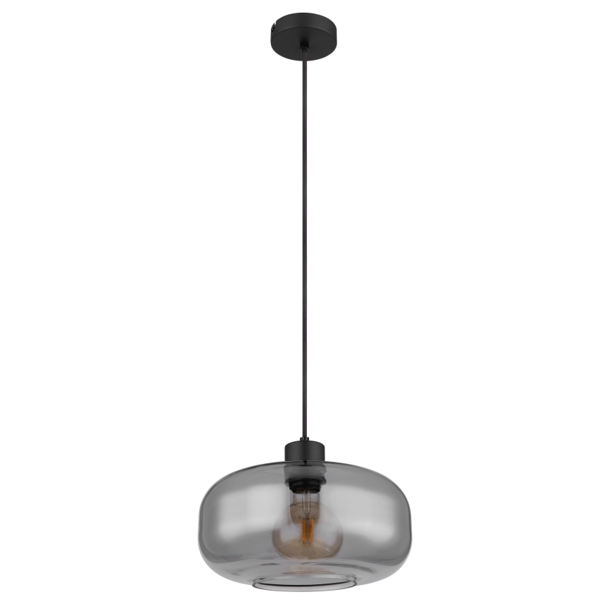 Globo - Lustra ar auklu 1xE27/40W/230V d. 28 cm pelēka