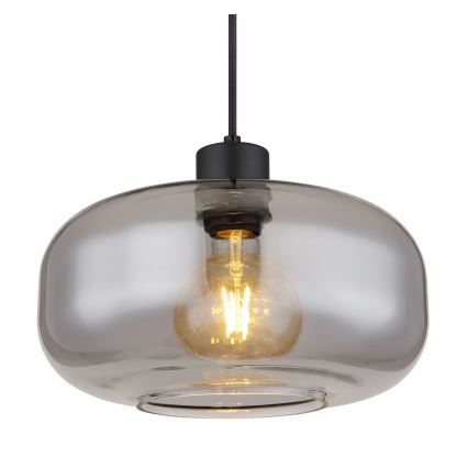 Globo - Lustra ar auklu 1xE27/40W/230V d. 28 cm pelēka