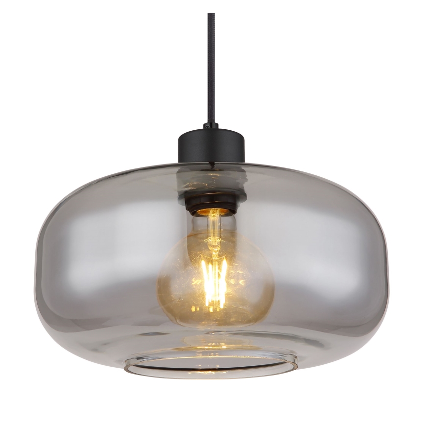 Globo - Lustra ar auklu 1xE27/40W/230V d. 28 cm pelēka
