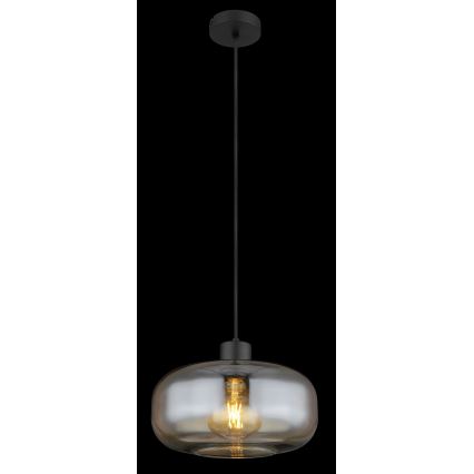 Globo - Lustra ar auklu 1xE27/40W/230V d. 28 cm caurspīdīga