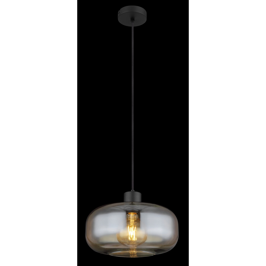 Globo - Lustra ar auklu 1xE27/40W/230V d. 28 cm caurspīdīga