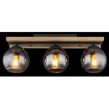 Globo - Virsapmetuma lustra 3xE27/25W/230V