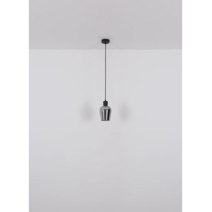 Globo - Lustra ar auklu 1xE27/40W/230V d. 13,5 cm melna