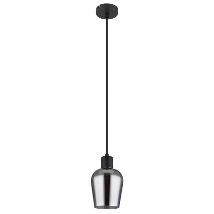 Globo - Lustra ar auklu 1xE27/40W/230V d. 13,5 cm melna