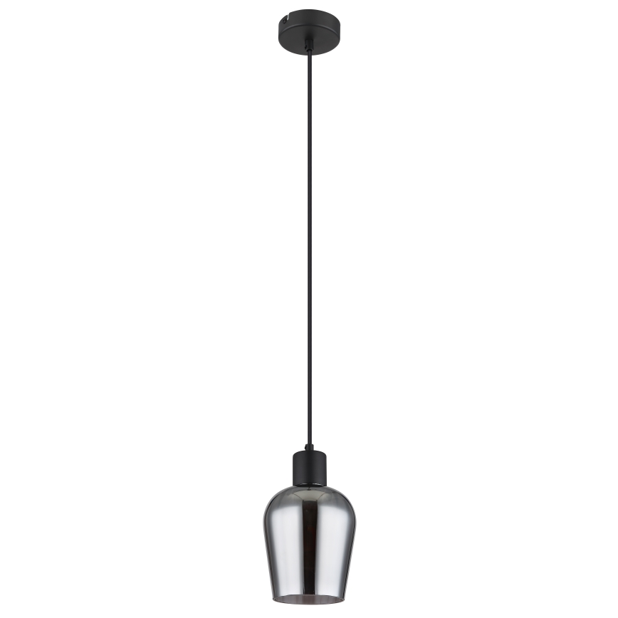 Globo - Lustra ar auklu 1xE27/40W/230V d. 13,5 cm melna