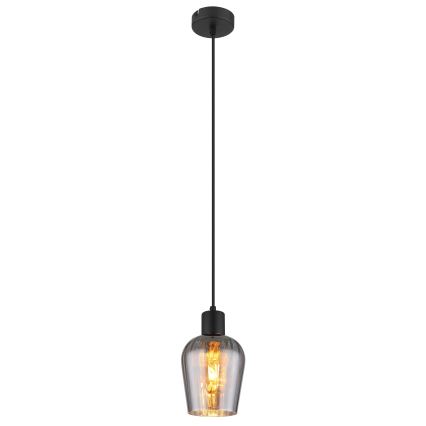 Globo - Lustra ar auklu 1xE27/40W/230V d. 13,5 cm melna