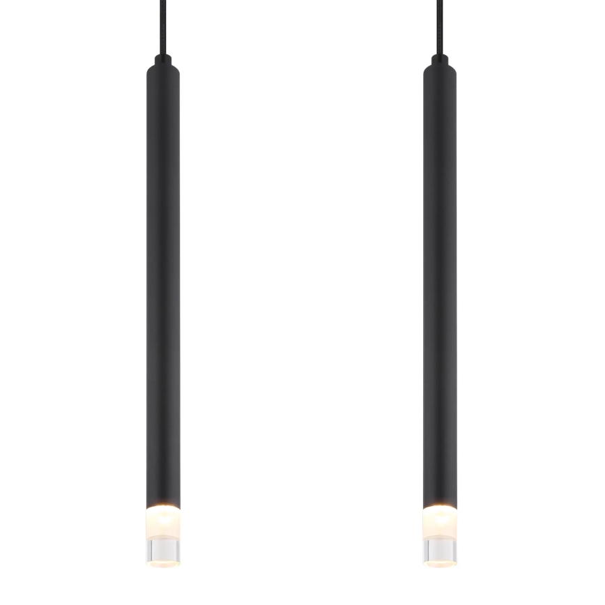 Globo - Lustra ar auklu 4xG9/4W/230V melna