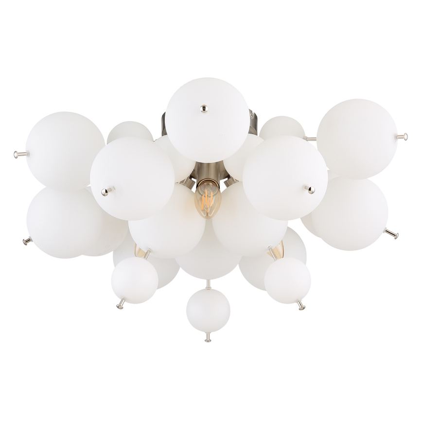 Globo - Virsapmetuma lustra 3xE14/25W/230V d. 55 cm balta