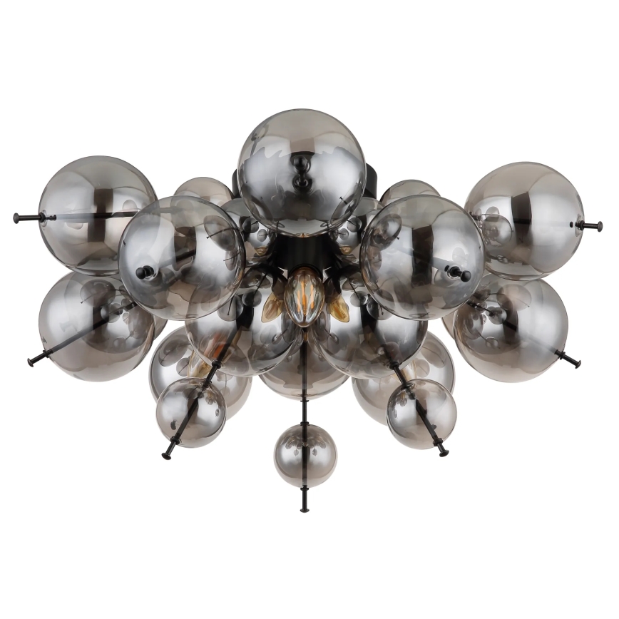 Globo - Virsapmetuma lustra 3xE14/25W/230V d. 55 cm melna
