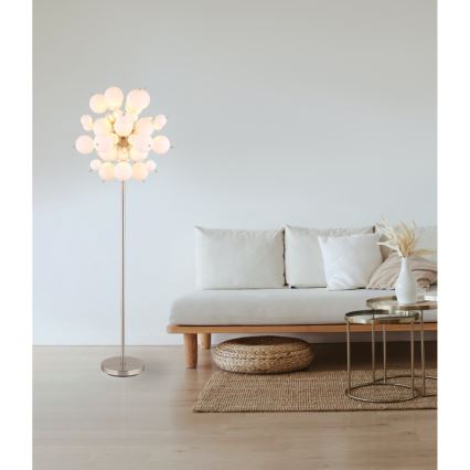 Globo - Grīdas stāvlampa 6xE14/25W/230V balta
