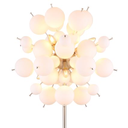 Globo - Grīdas stāvlampa 6xE14/25W/230V balta