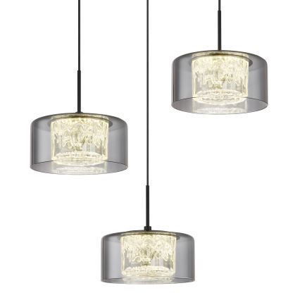 Globo - LED Lustra ar auklu 3xLED/8W/230V