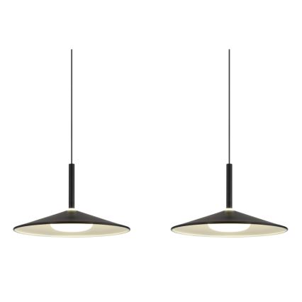 Globo - LED piekaramā lustra uz troses LED/24W/230V 4000K melna