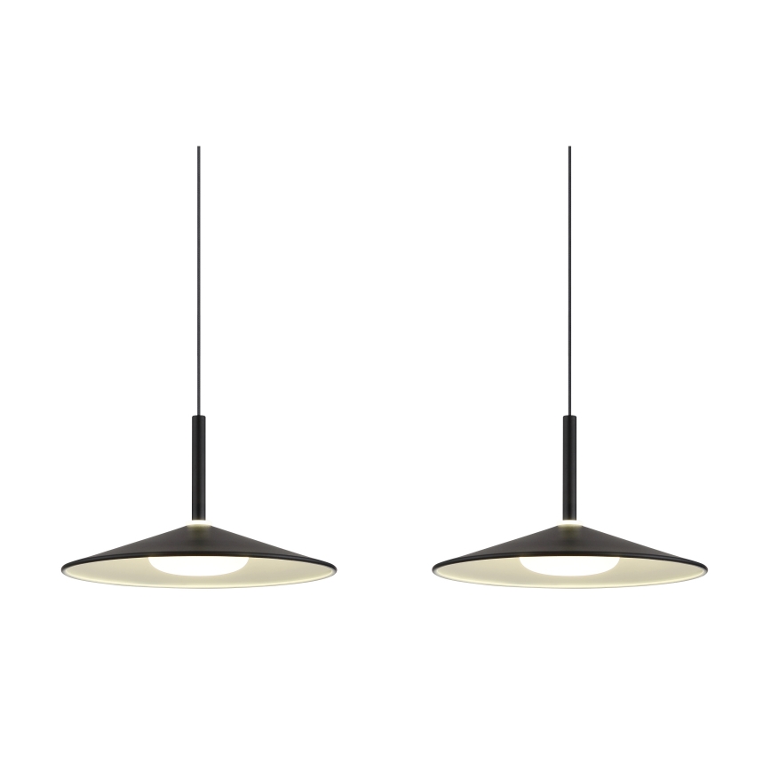 Globo - LED piekaramā lustra uz troses LED/24W/230V 4000K melna