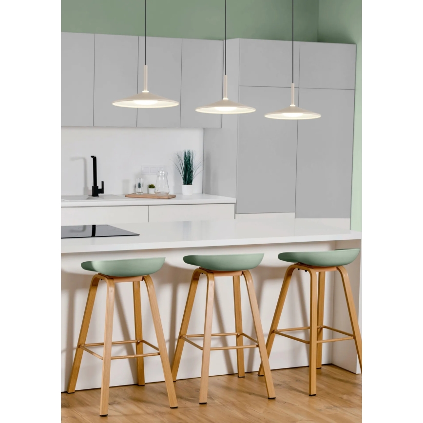 Globo - LED lustra uz troses LED/24W/230V 4000K krēmkrāsa