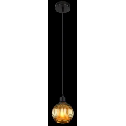 Globo - Lustra ar auklu 1xE27/25W/230V d. 15 cm zaļa