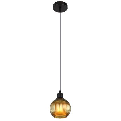 Globo - Lustra ar auklu 1xE27/25W/230V d. 15 cm zaļa