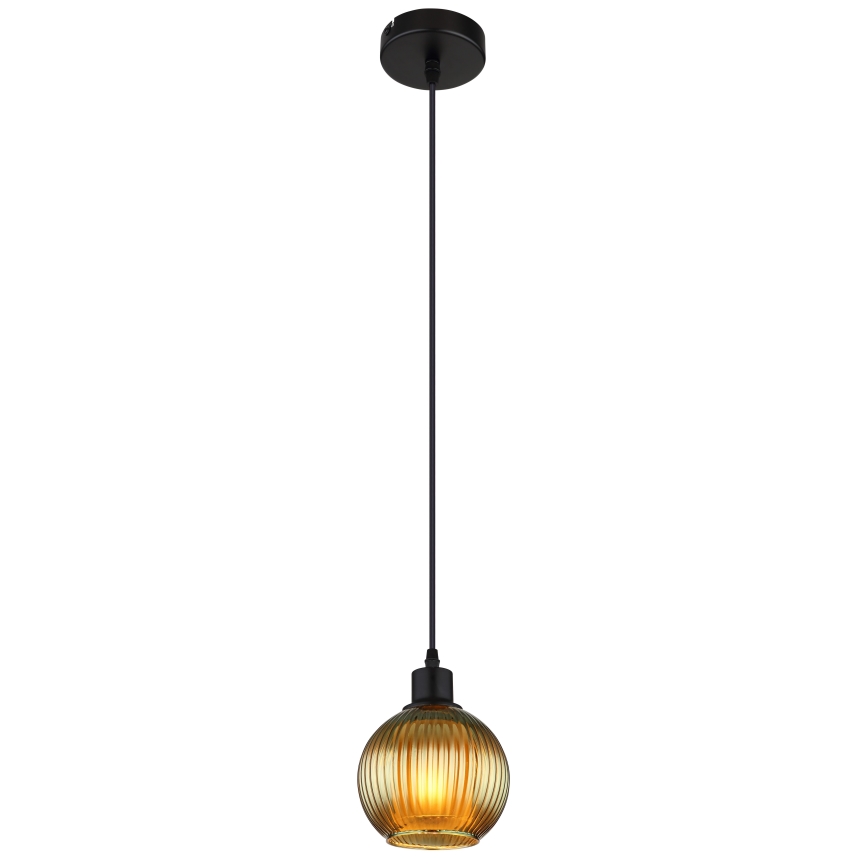 Globo - Lustra ar auklu 1xE27/25W/230V d. 15 cm zaļa