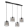 Globo 15640-4H - Piekaramā lampa ar kabeli TILLY 4xE27/60W/230V, melna