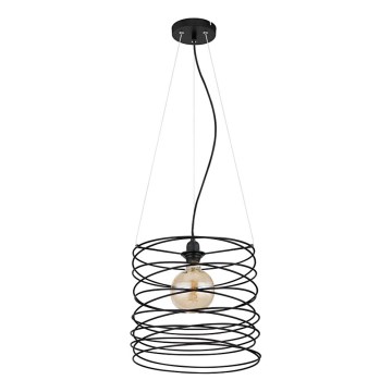 Globo 15640H - Pakaramais gaismeklis uz kabeļa TILLY 1xE27/60W/230V melns