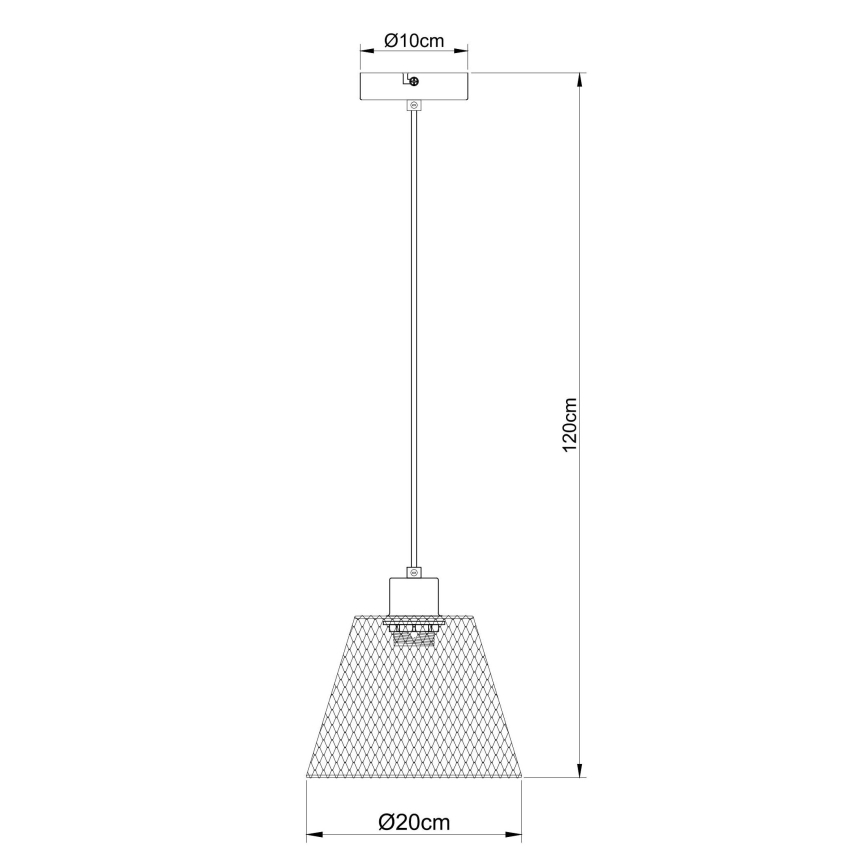 Globo - Lustra ar auklu 1xE27/40W/230V d. 20 cm
