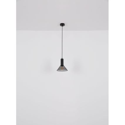 Globo - Lustra ar auklu 1xE27/60W/230V melna