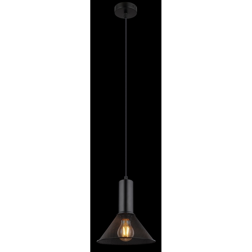 Globo - Lustra ar auklu 1xE27/60W/230V melna