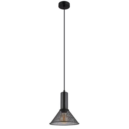 Globo - Lustra ar auklu 1xE27/60W/230V melna