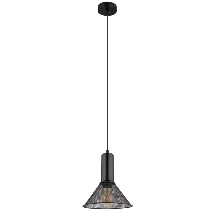 Globo - Lustra ar auklu 1xE27/60W/230V melna