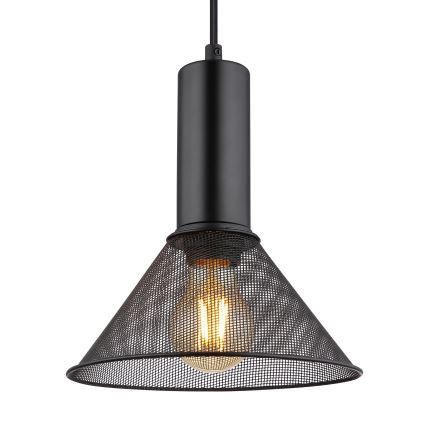 Globo - Lustra ar auklu 1xE27/60W/230V melna