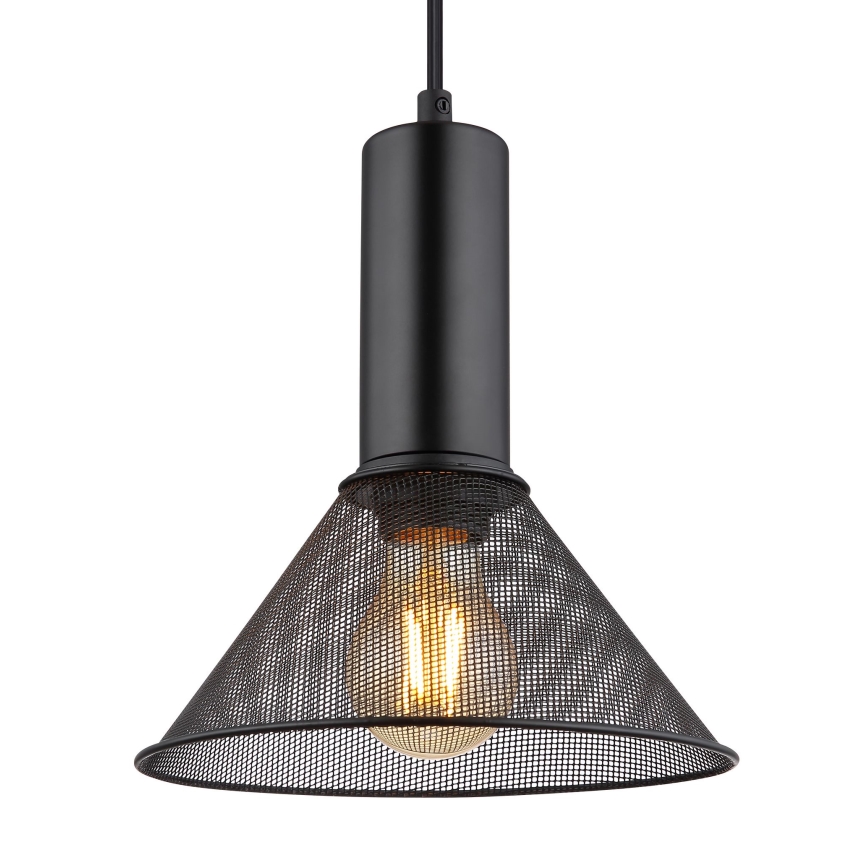 Globo - Lustra ar auklu 1xE27/60W/230V melna