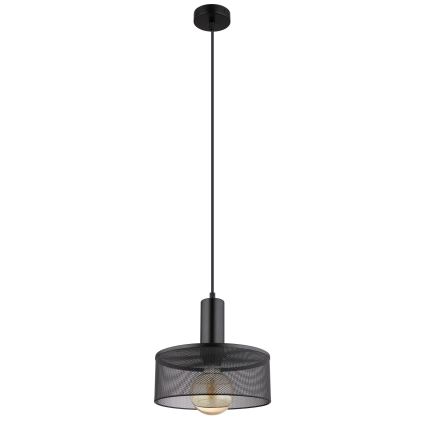 Globo - Lustra ar auklu 1xE27/60W/230V melna