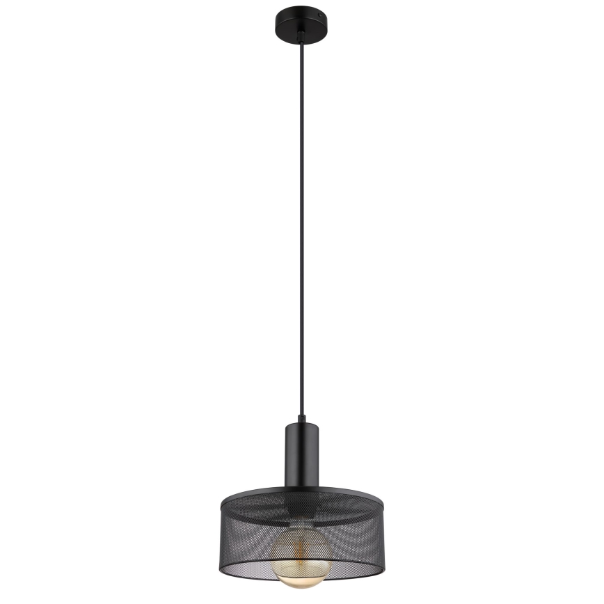 Globo - Lustra ar auklu 1xE27/60W/230V melna